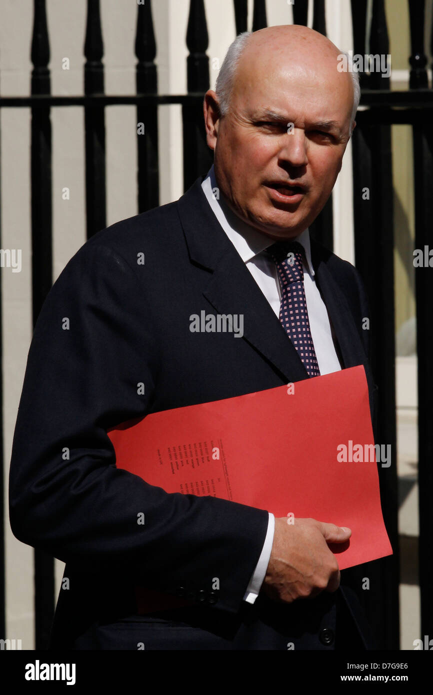 Secretary of State for Work and Pensions Iain Duncan Smith attends the ...
