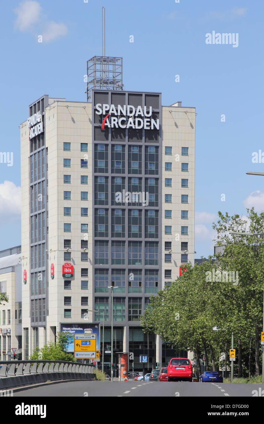 Berlin Spandau Arkaden Shopping Center Stock Photo 56295120 Alamy