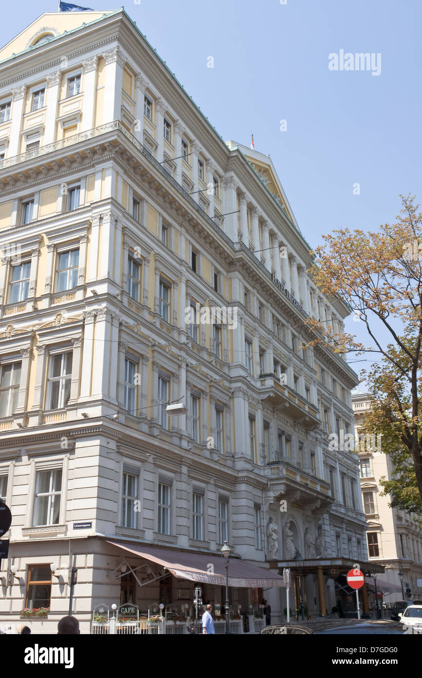 Hotel Imperial Vienna Stock Photo Alamy