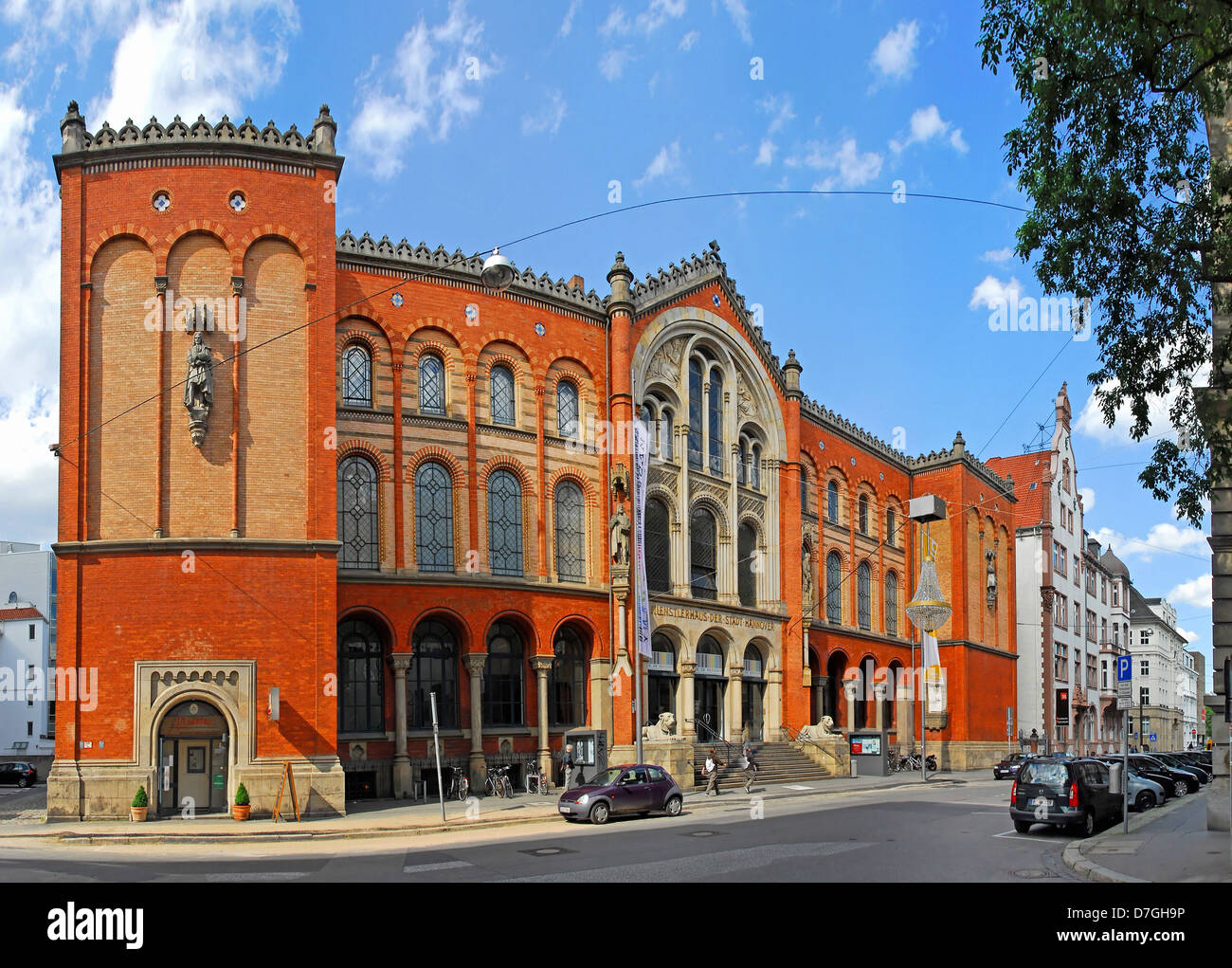 Germany, Lower Saxony, Hannover, artist's house of the city of Hannover Stock Photo