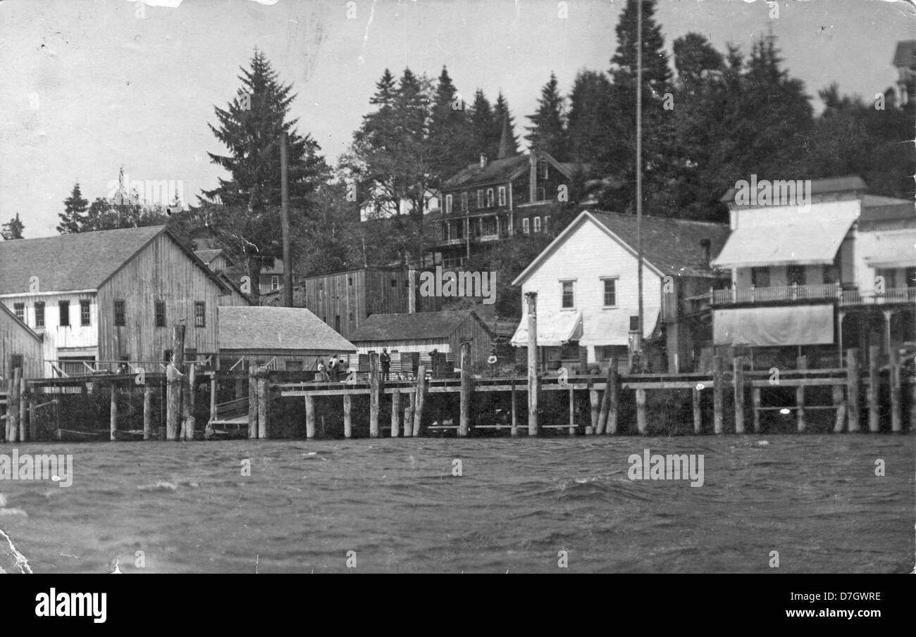 Wharves at Astoria, Oregon Stock Photo Alamy