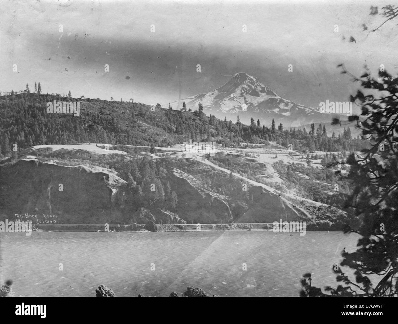 Mt. Hood from White Salmon, Washington Stock Photo Alamy