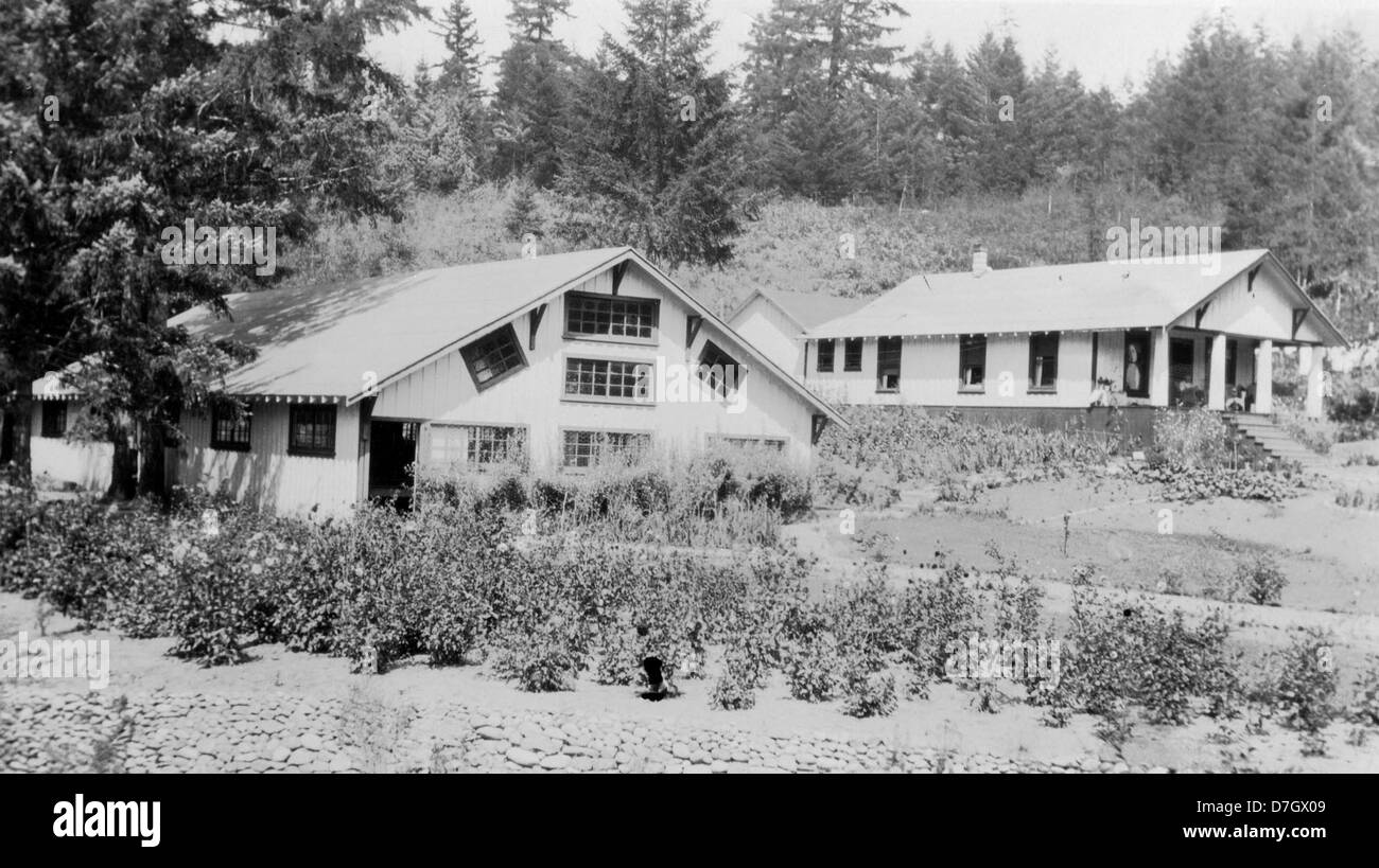 Salmon Hatchery at Glide, Oregon Stock Photo Alamy
