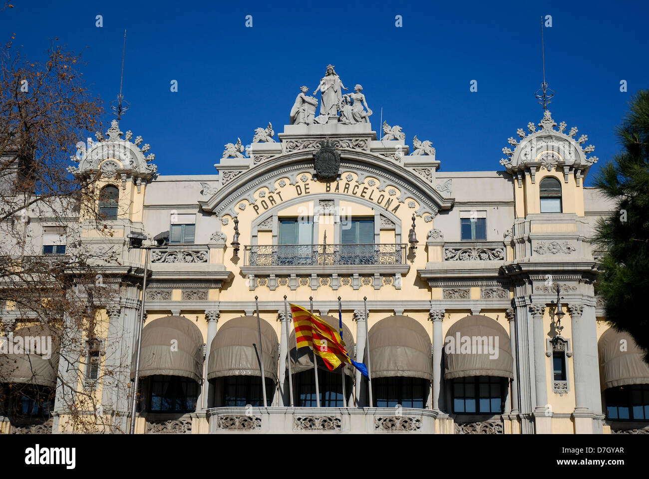 Port Vell, Old Port, Barcelona Stock Photo - Alamy