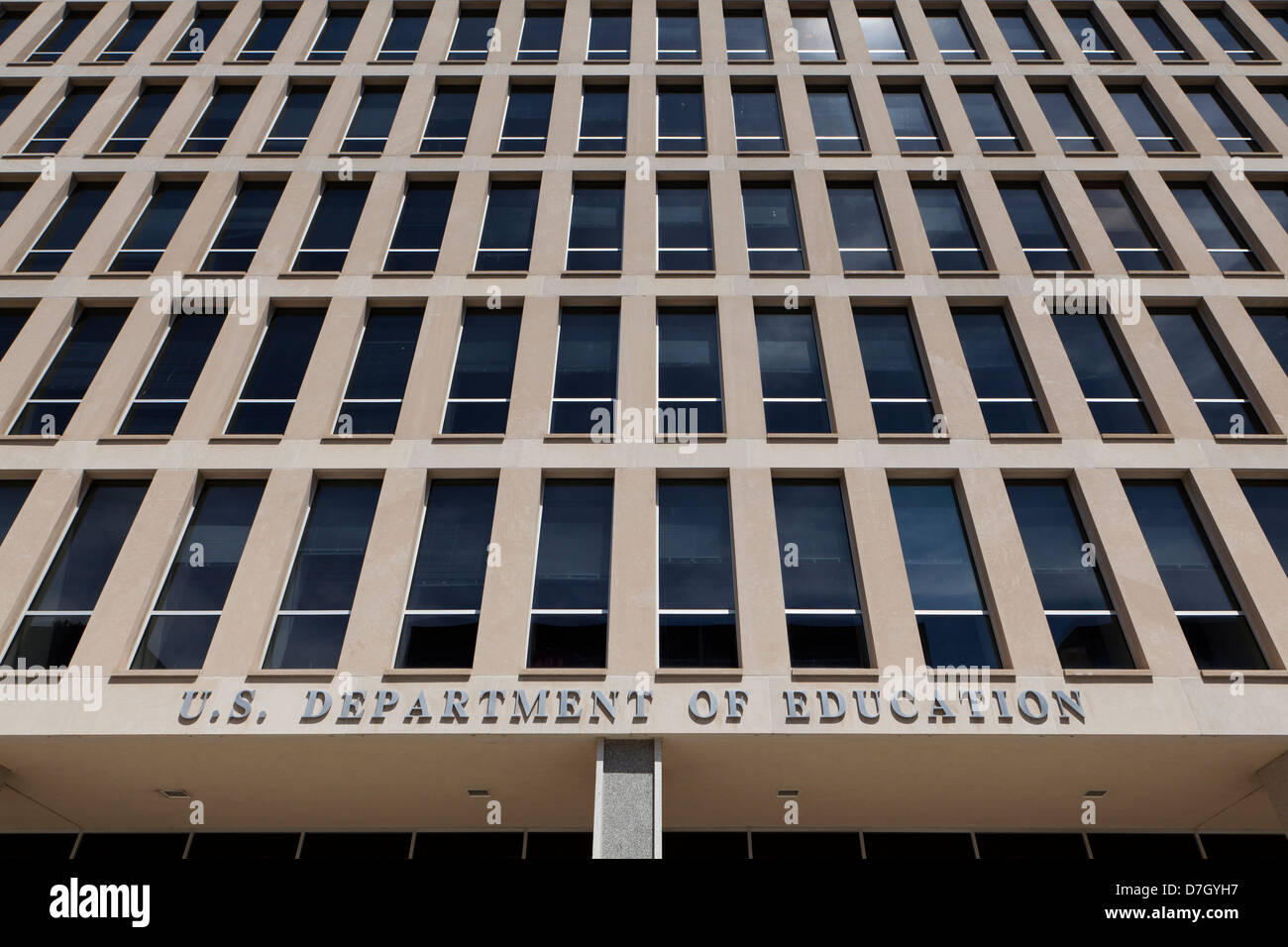 US Department of Education headquarters building Washington, DC Stock