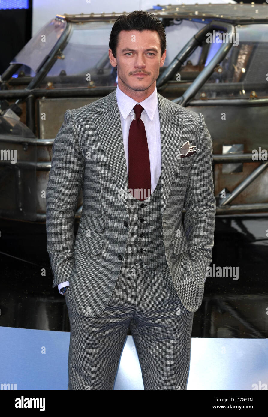 LUKE EVANS FAST & FURIOUS 6. WORLD PREMIERE LEICESTER SQUARE LONDON