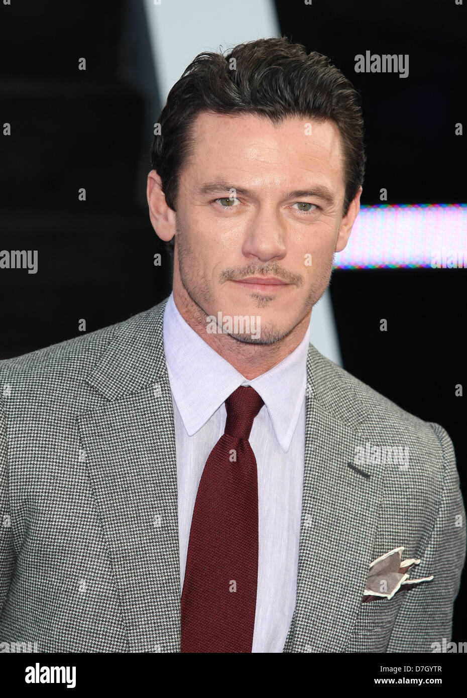 LUKE EVANS FAST & FURIOUS 6. WORLD PREMIERE LEICESTER SQUARE LONDON