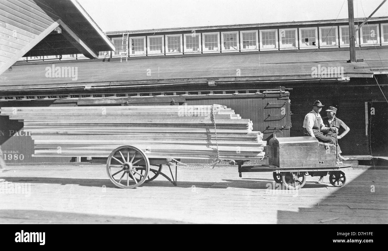ShevlinHixon Company, Bend, Oregon, electric hauling motor Stock Photo