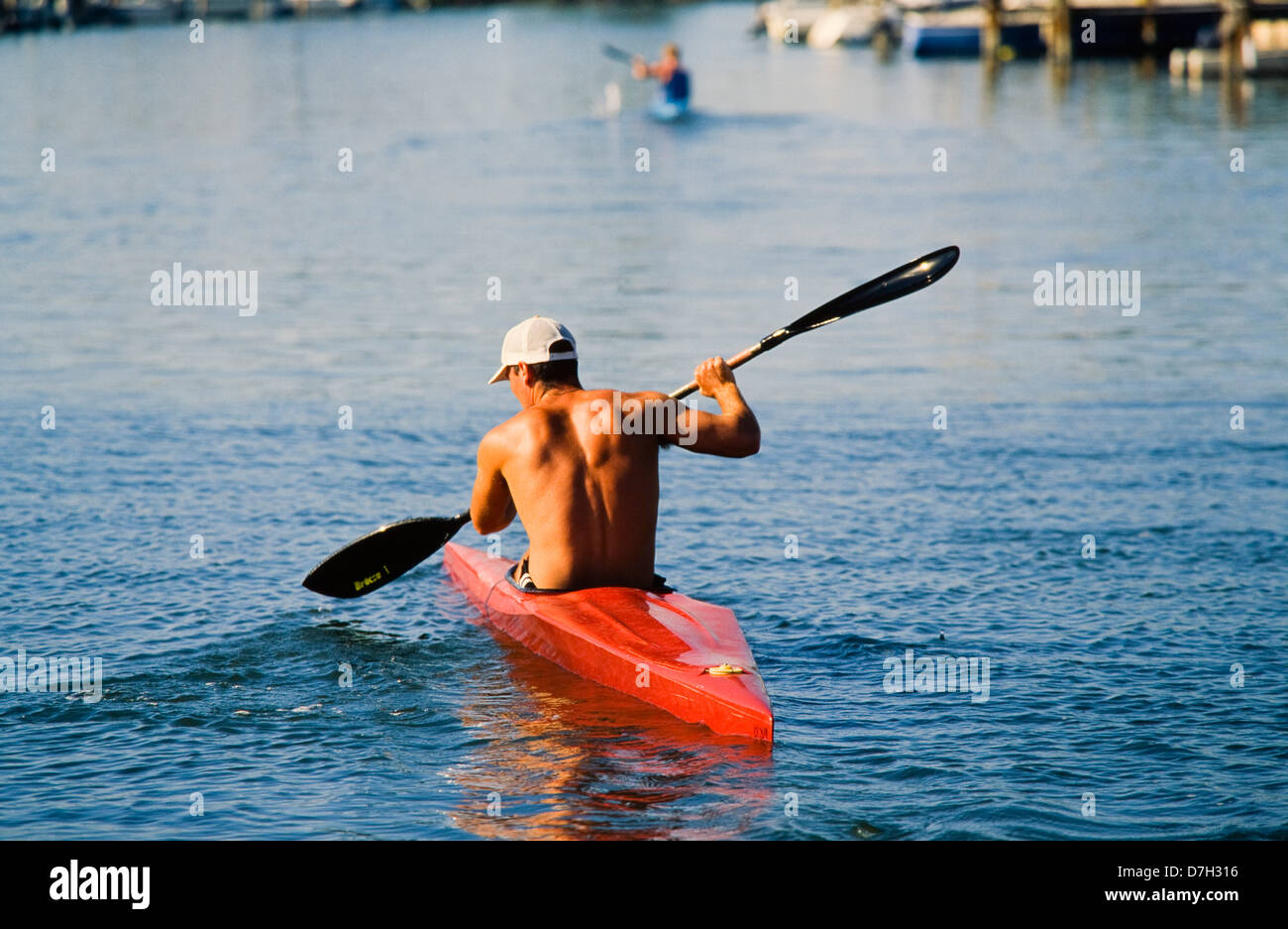 Rowing club, Miami Stock Photo