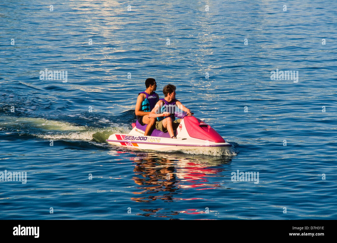 Rowing club, Miami Stock Photo