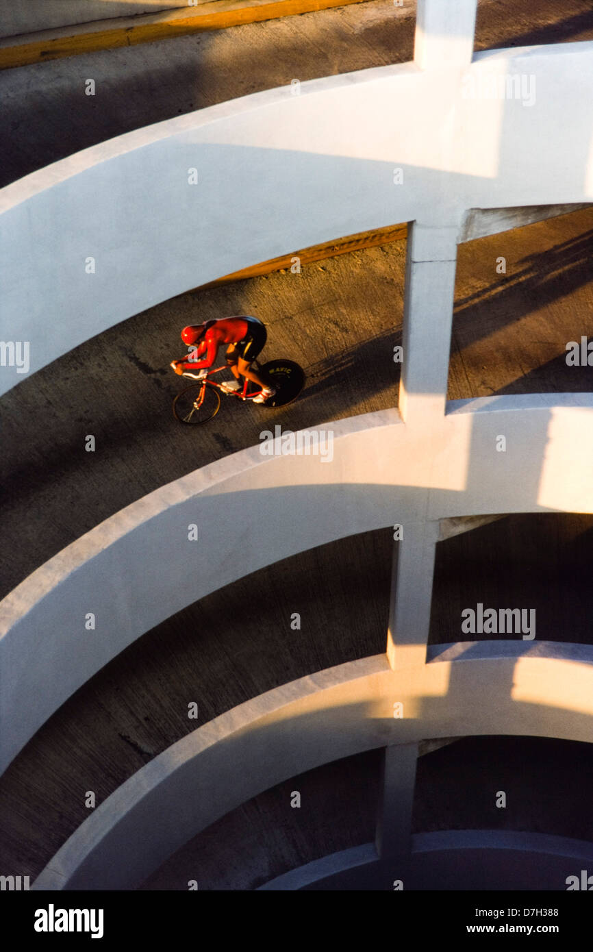 Bike racing, time trial bike, Miami Stock Photo