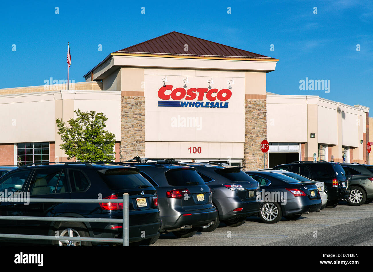 Costco store, New Jersey, USA Stock Photo