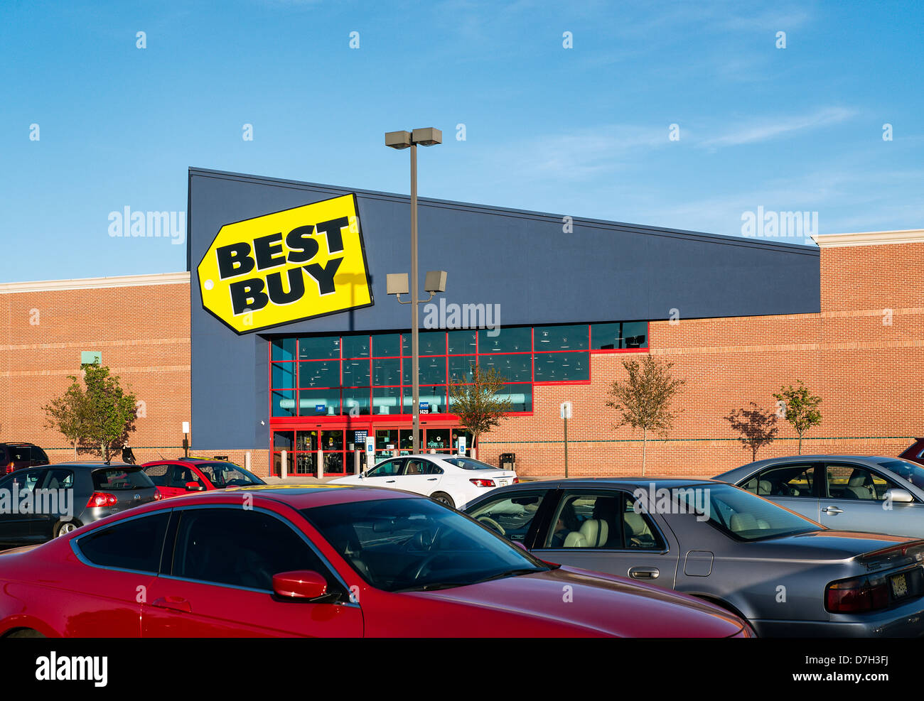 Best Buy store, New Jersey, USA Stock Photo