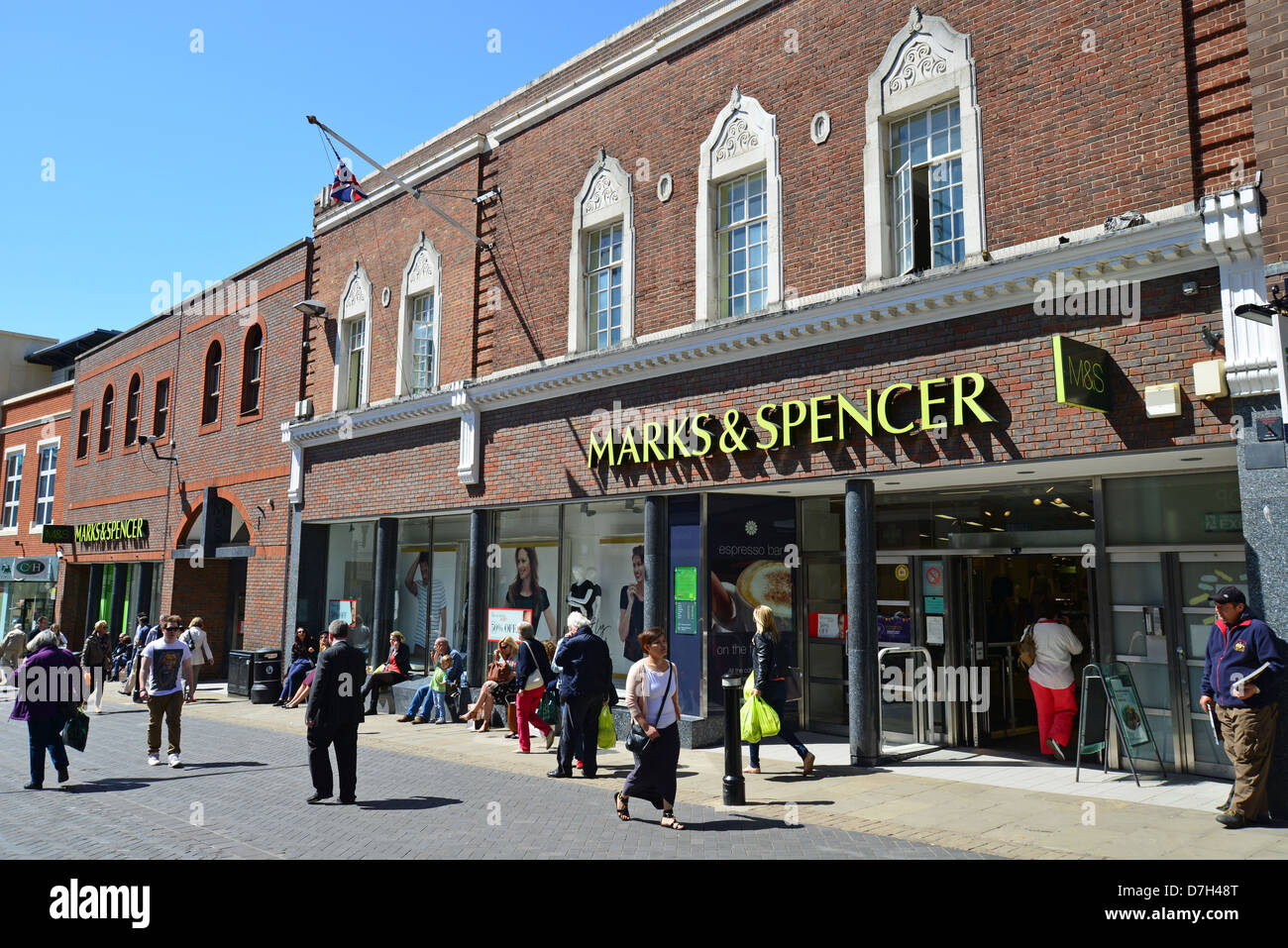 Marks & Spencer department store, Peascod Street, Windsor, Berkshire