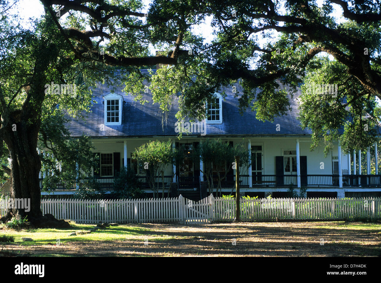 Elk283-2827 Louisiana,  Cane River Creole National Historical Park, Oakland Plantation, 1821 Stock Photo