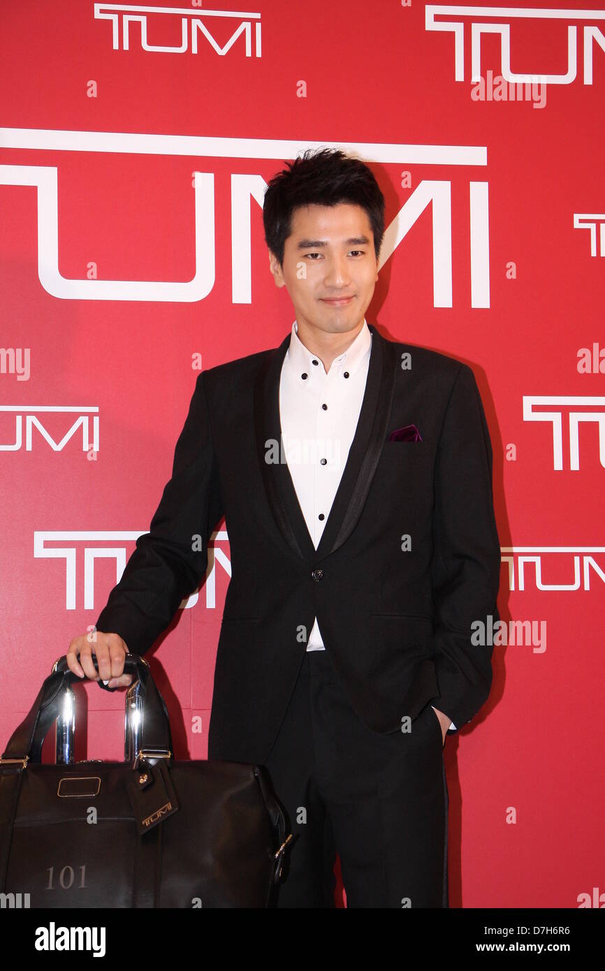 Mark Chao attended commercial activity in Taipei, Taiwan, China on Tuesday May 07, 2013. Stock Photo