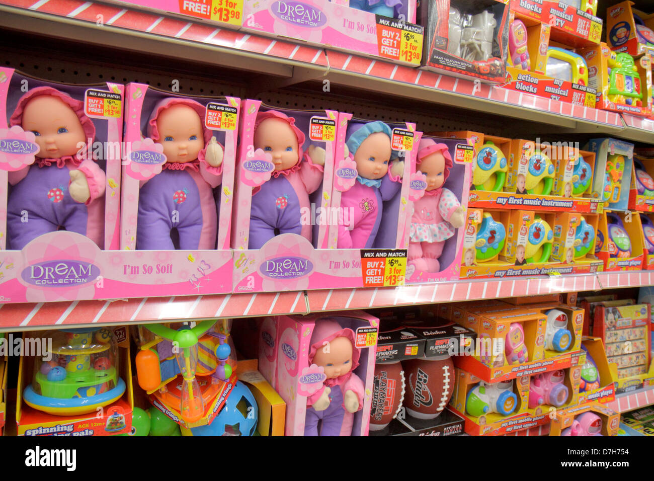 stores with toys and dolls