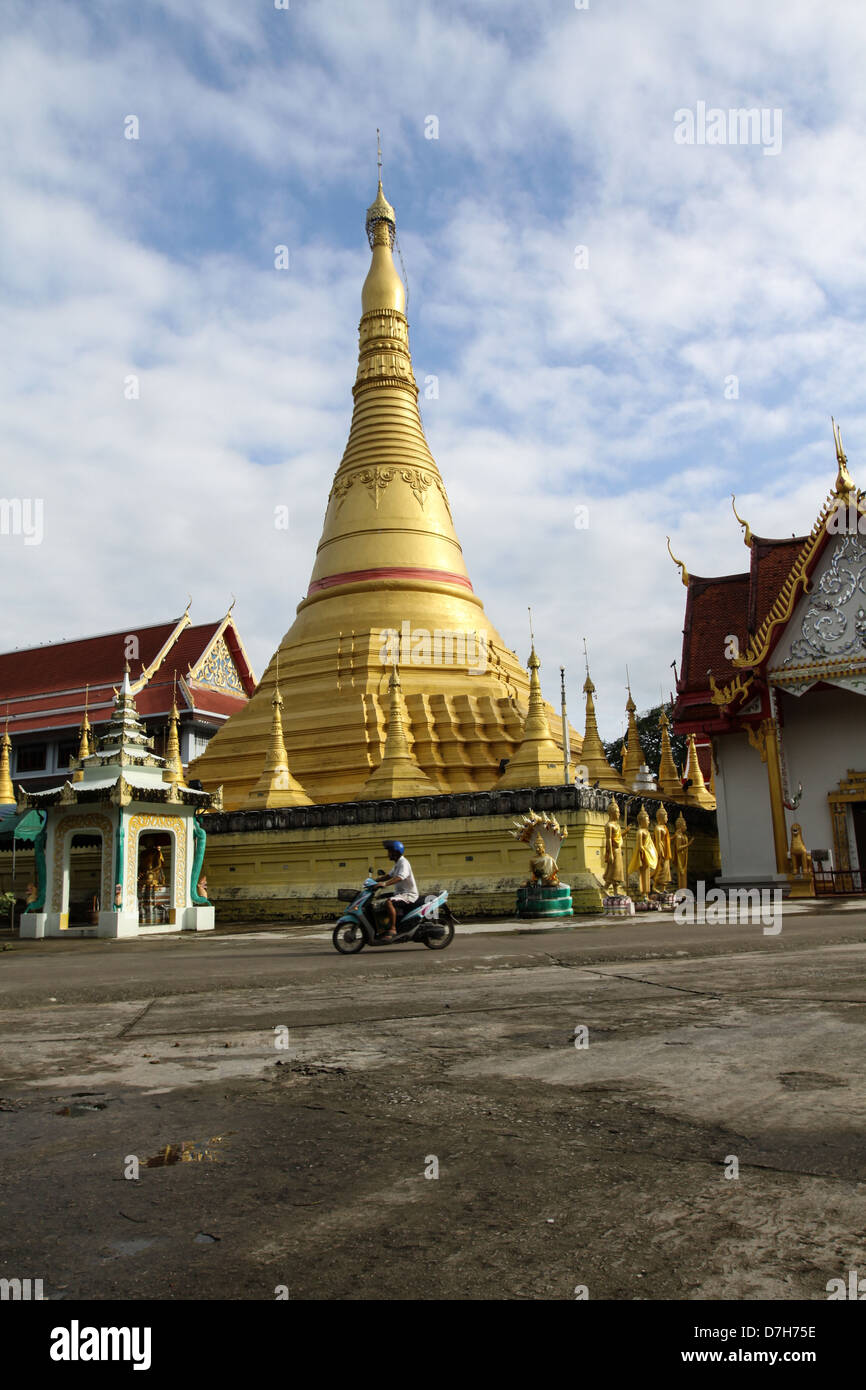Temple near Mae Sot.Thailand 2012 Stock Photo