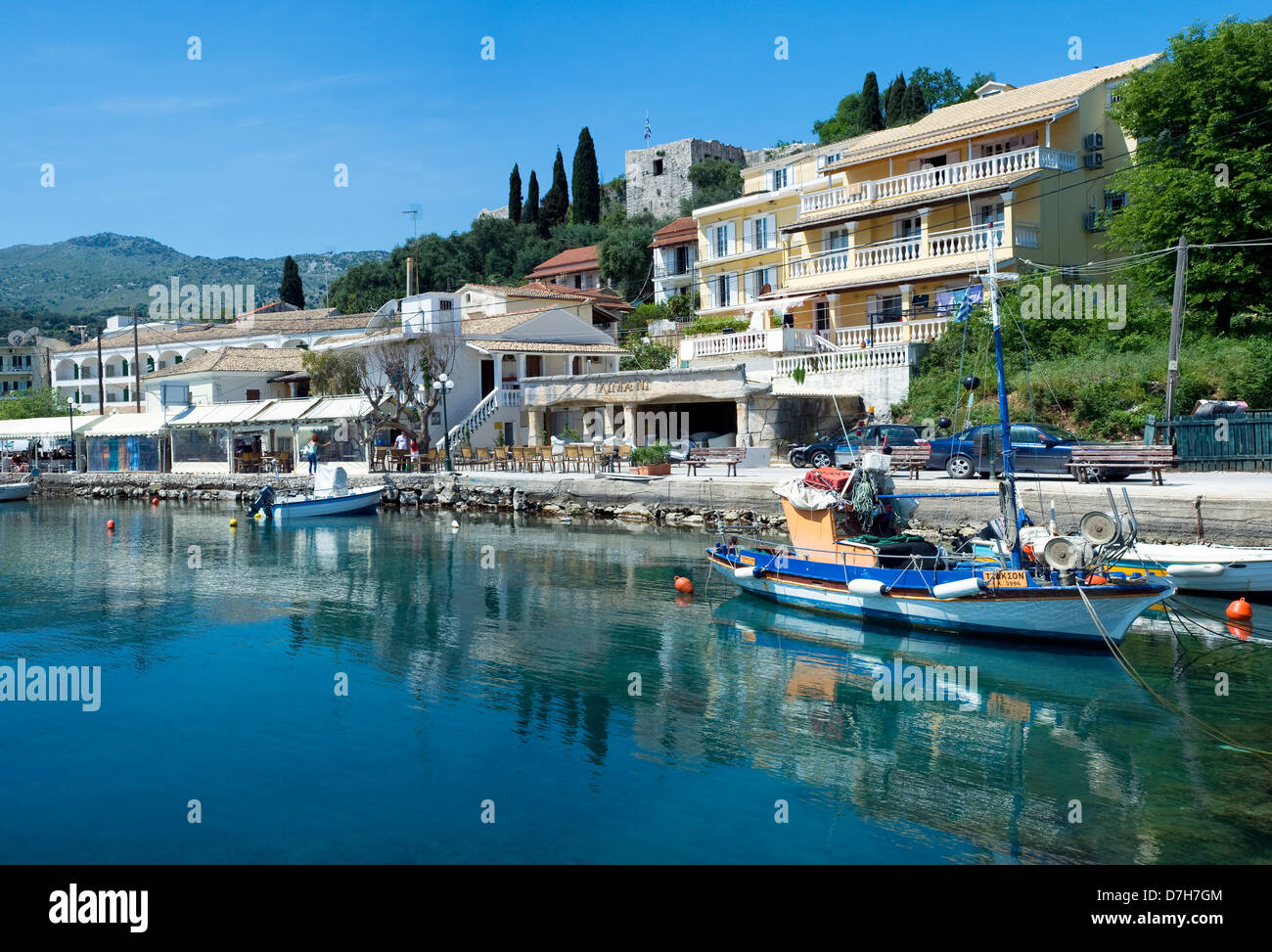 Kassiopi, Corfu, Greek Islands Stock Photo