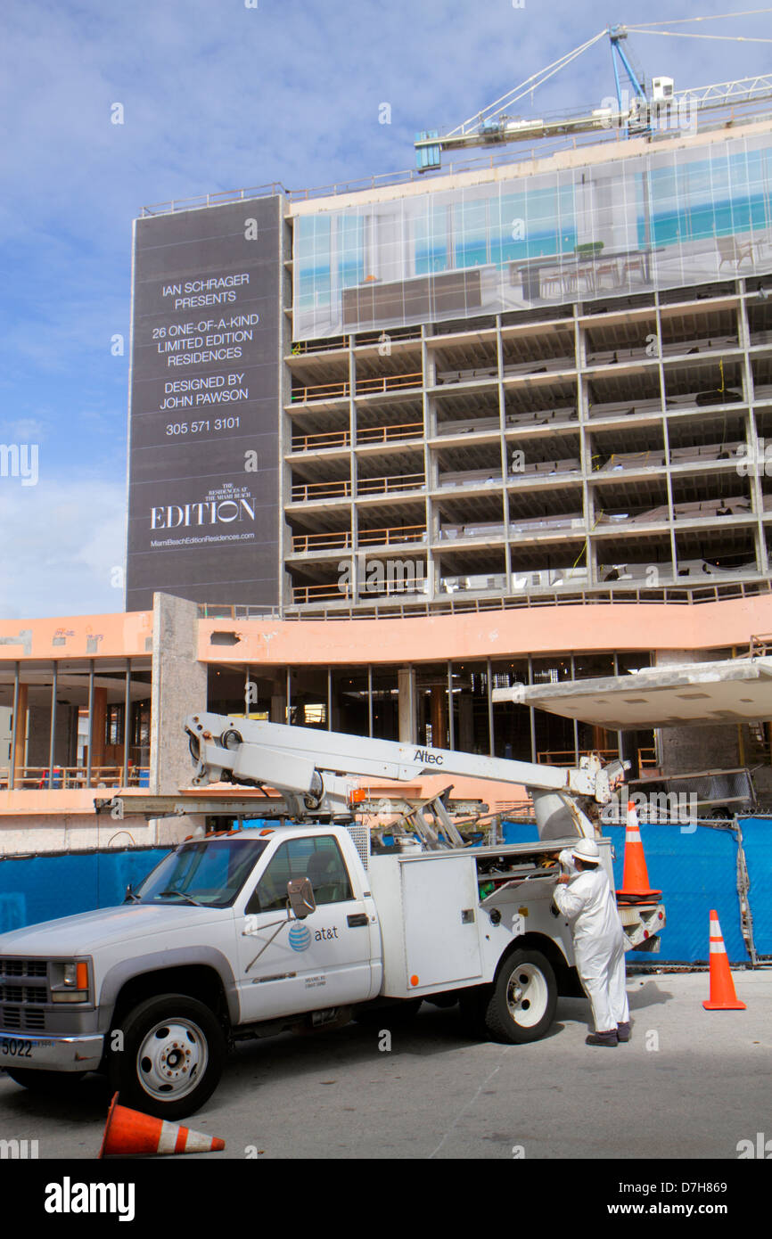 Miami Beach Florida,Collins Avenue,Edition Residences,under new