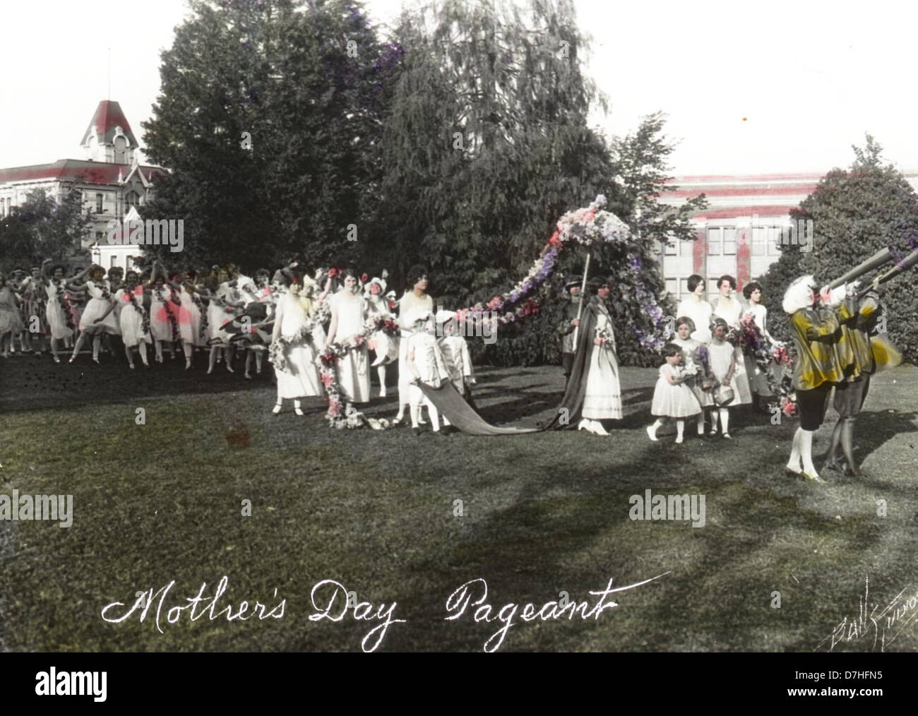 Mother's Day Pageant Stock Photo - Alamy