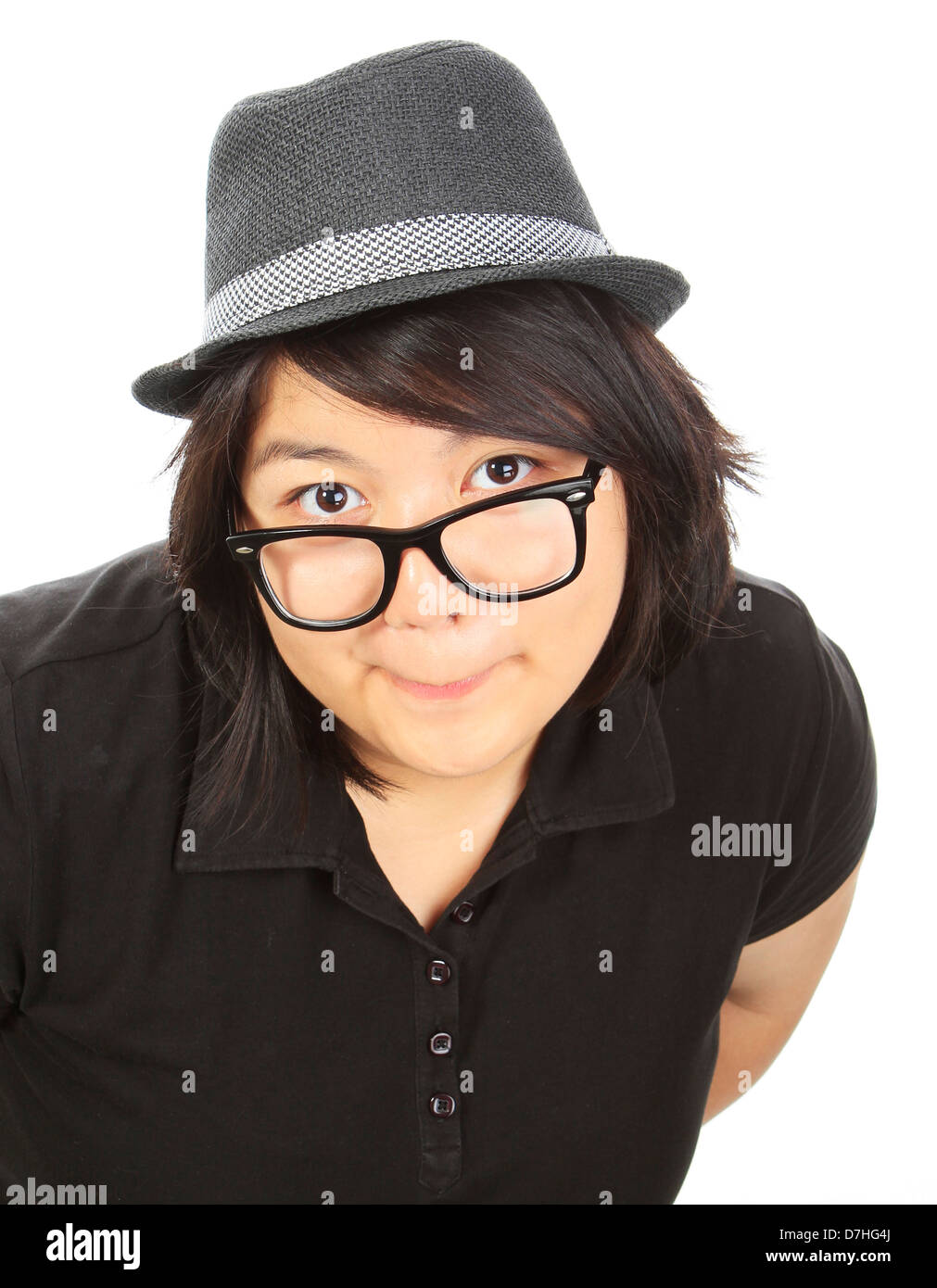 Portrait of an Asian teenager Stock Photo - Alamy