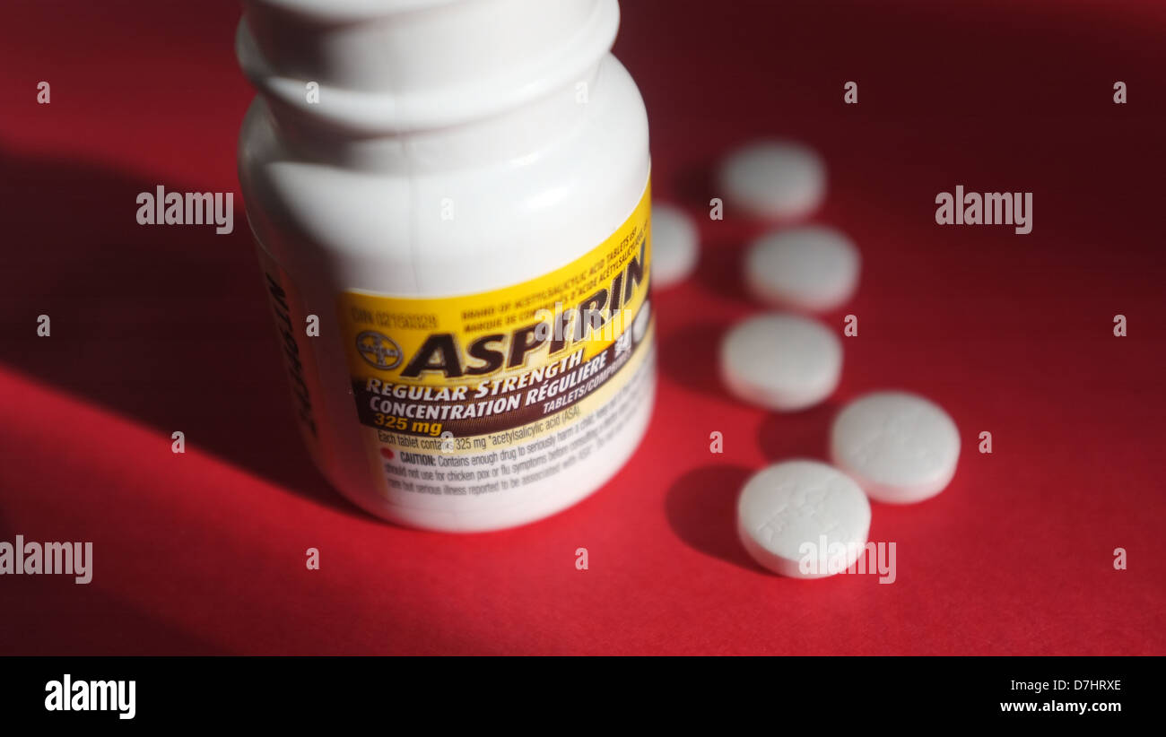 Old Bottle Of Aspirin High Resolution Stock Photography and Images Alamy