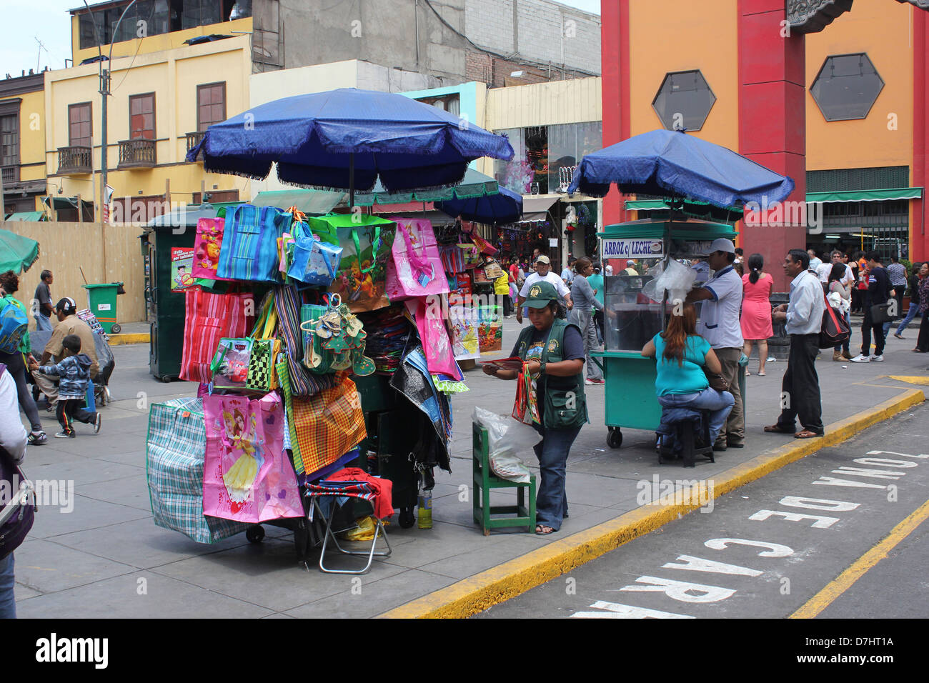 Peru Lima Ucayali Chinatown Stock Photo - Alamy