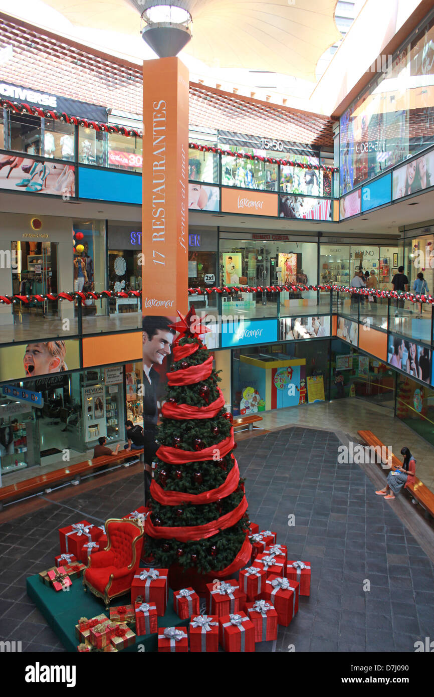 Peru Lima Miraflores Playa Costa Verde Christmas Stock Photo