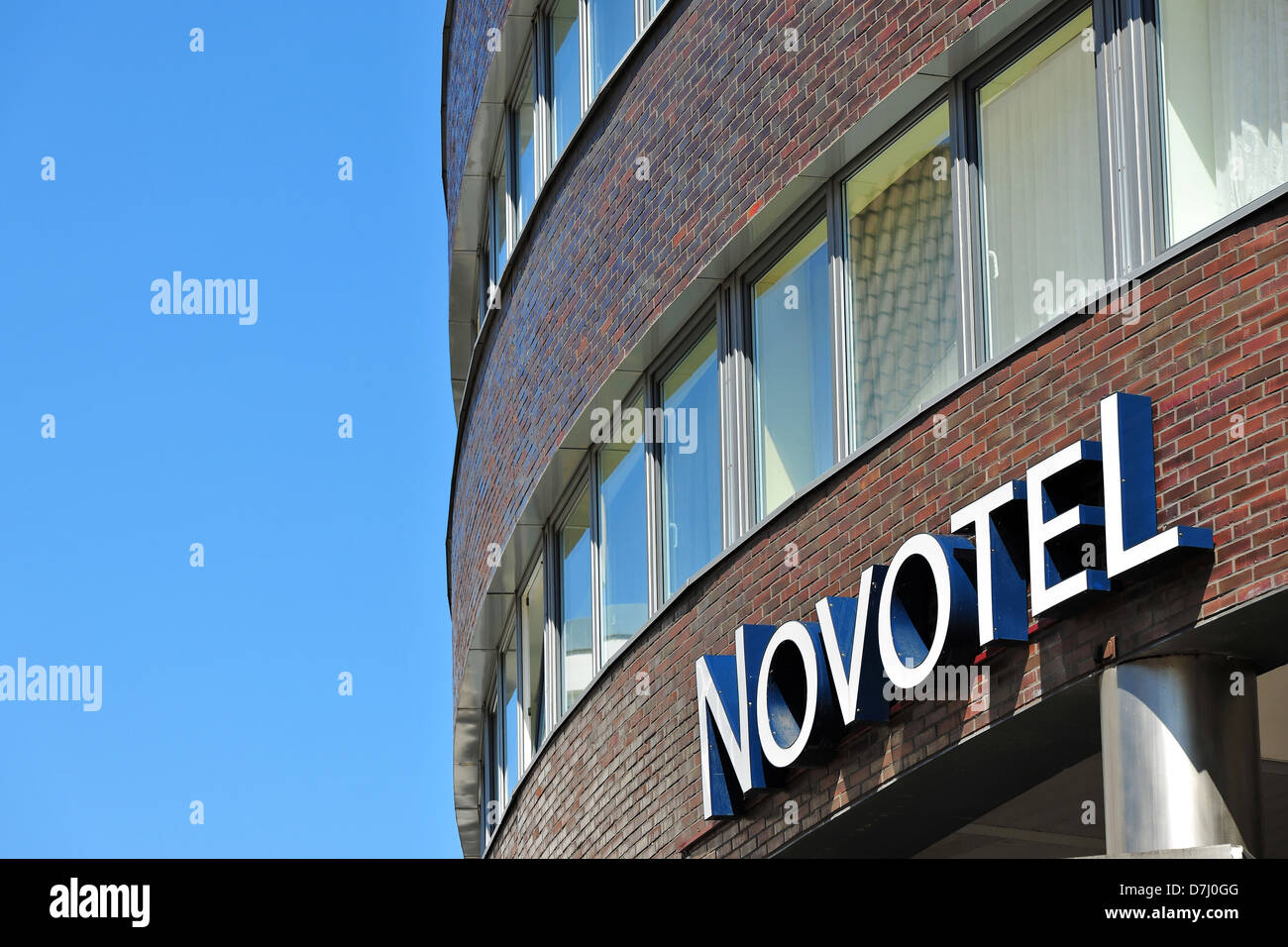 Companies, company signs, names, logo, Novotel Stock Photo Alamy