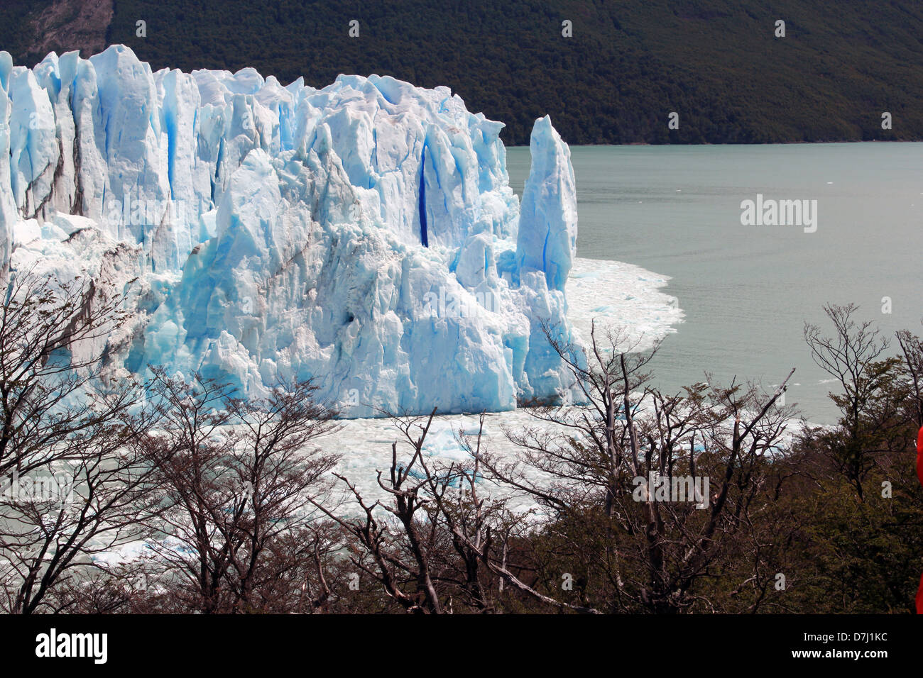 Argentinien Patagonien Patagonia Perito Moreno Glacier glaciar in national park Los Glaciares Stock Photo