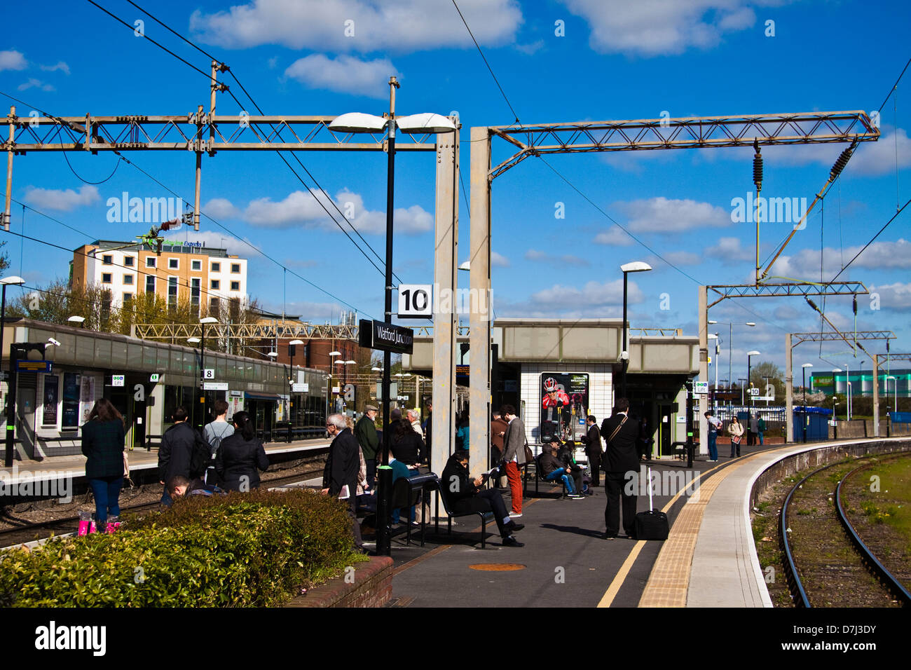 Watford junction railway station Stock Photo Alamy