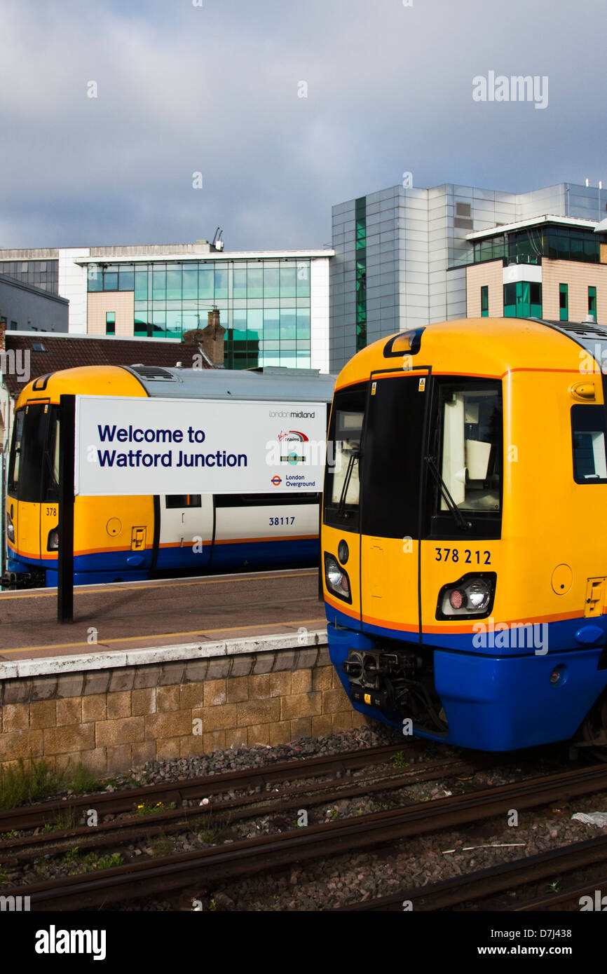 Watford junction railway station Stock Photo Alamy