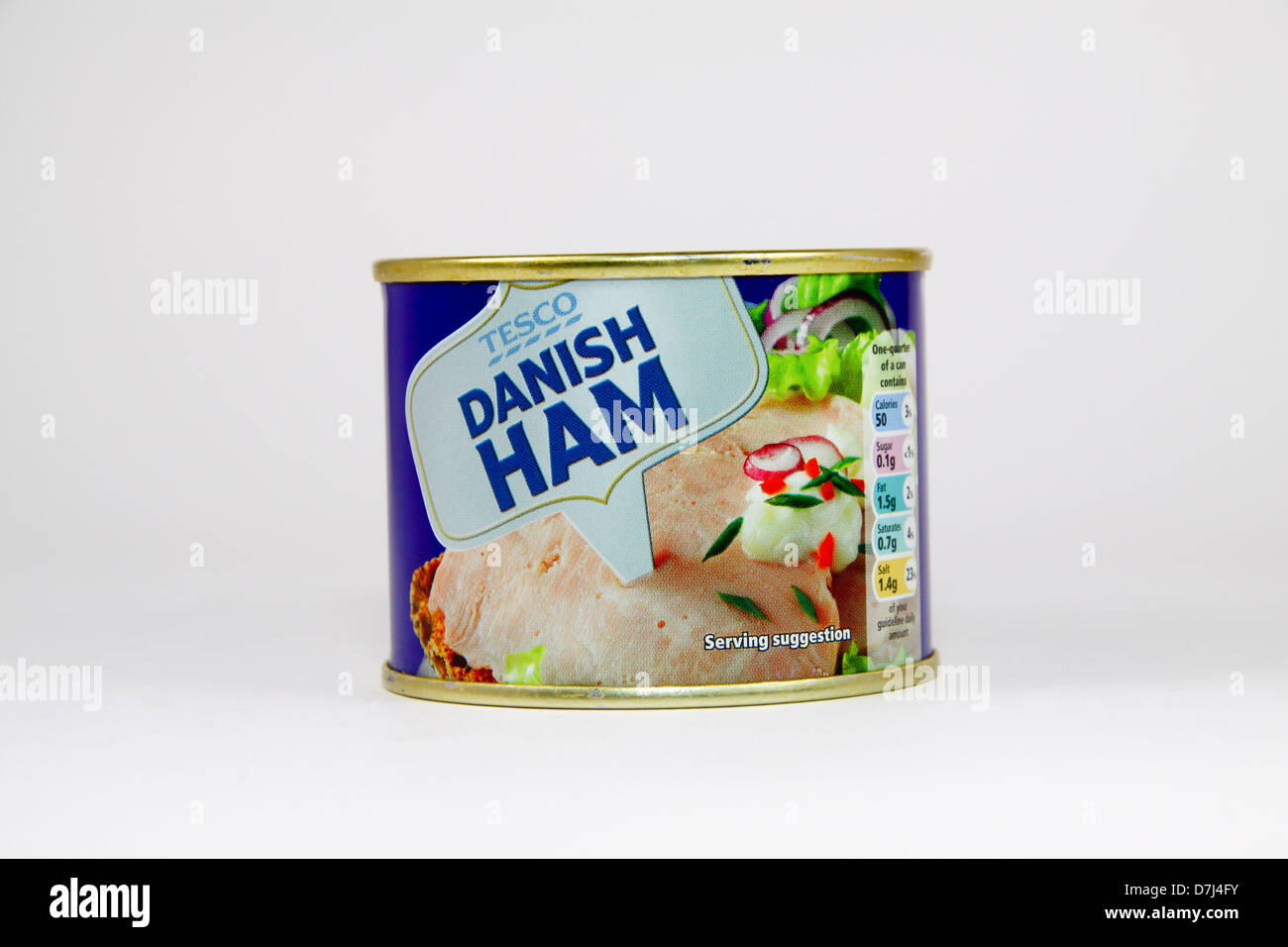 Tesco own label tinned ham Stock Photo Alamy