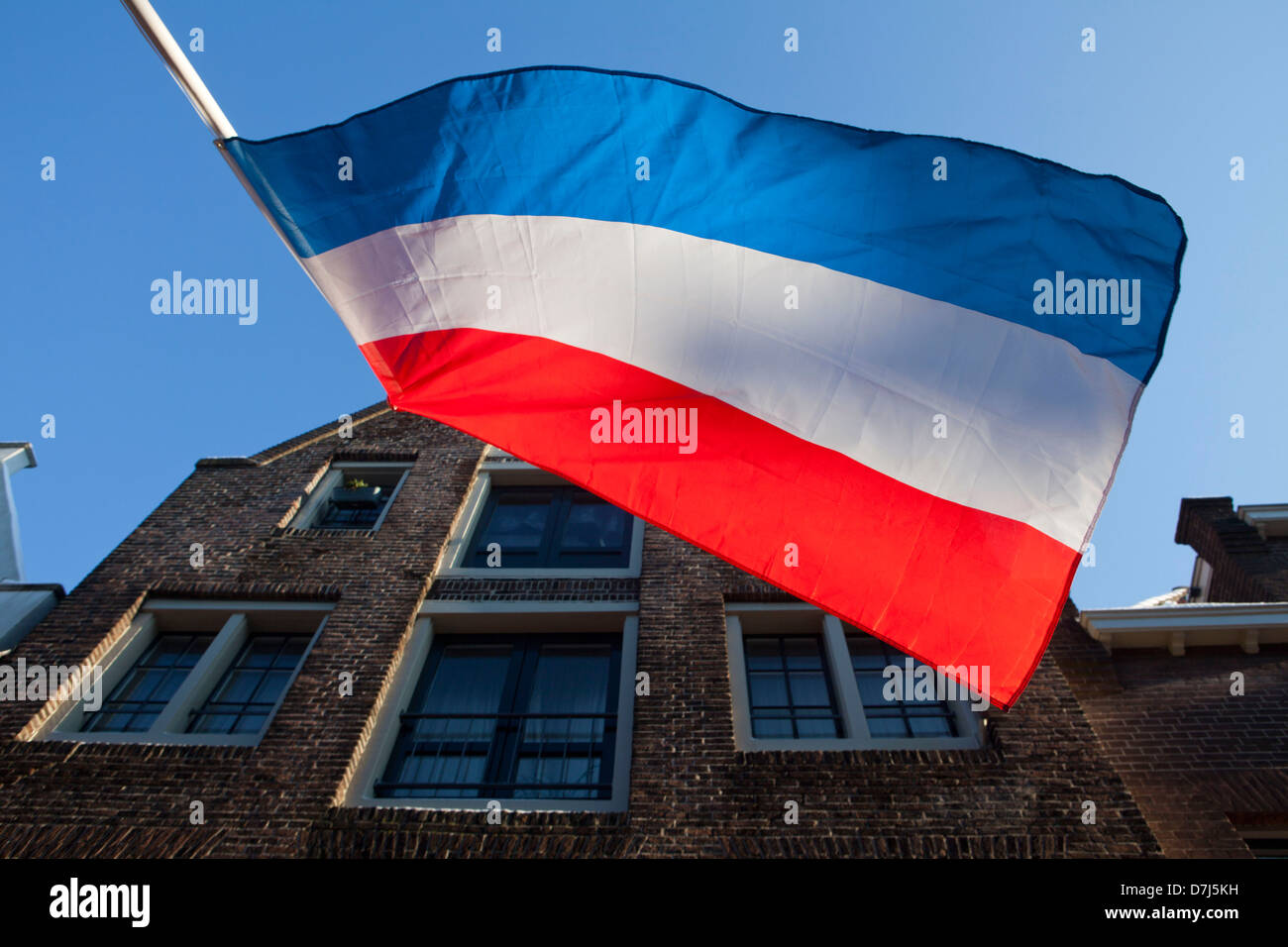 dutch flag Stock Photo