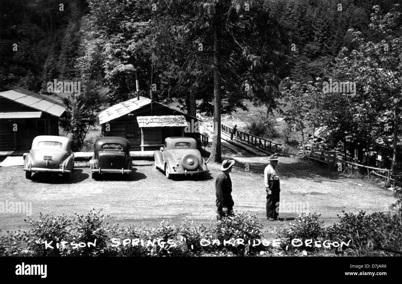 "Kitson Springs", Oakridge, Oregon Stock Photo Alamy