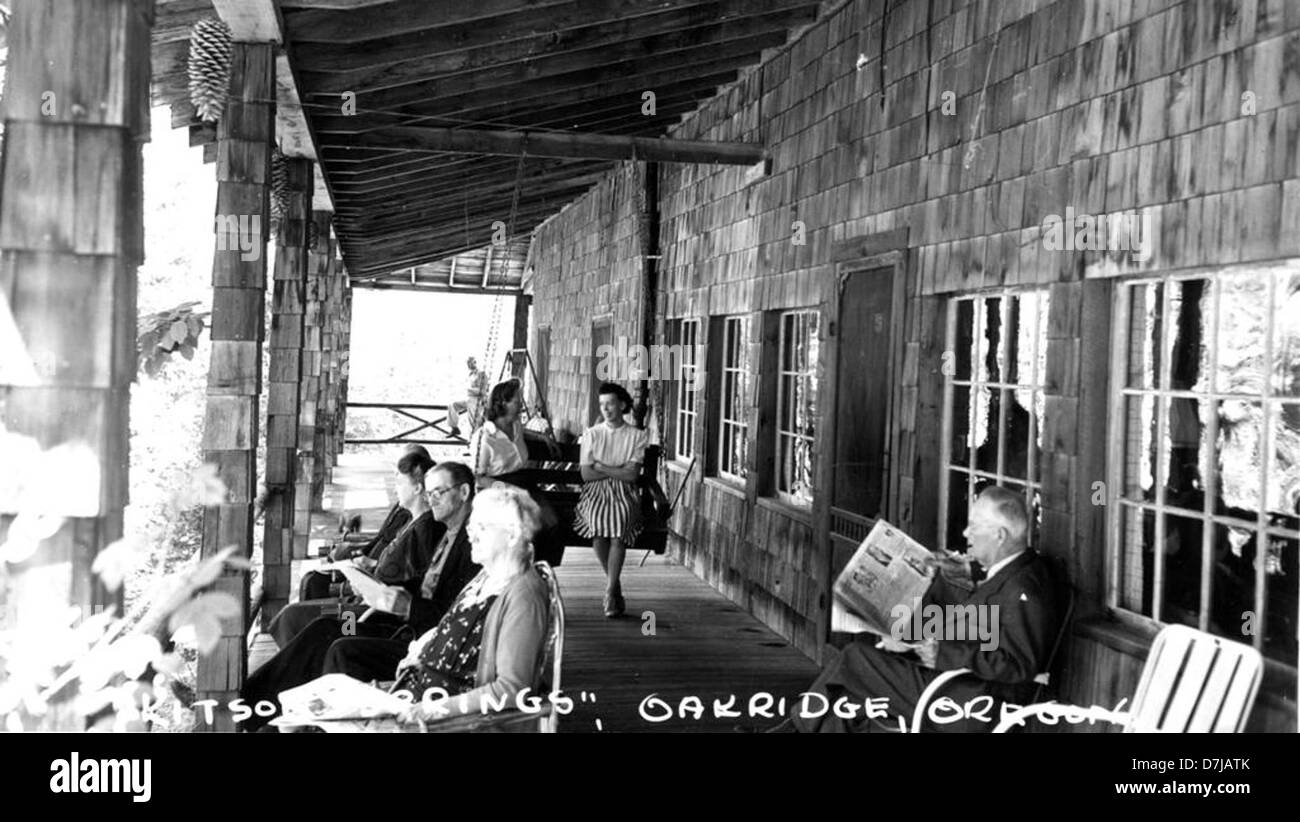 "Kitson Springs", Oakridge, Oregon Stock Photo Alamy