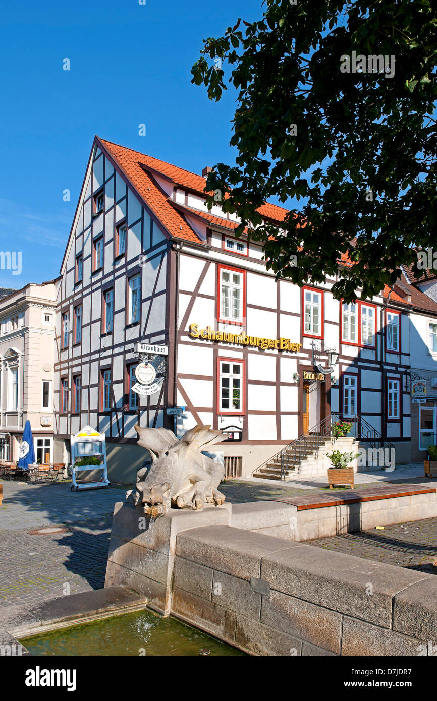 The Bücki in Bückeburg, Lower Saxony, Germany Stock Photo