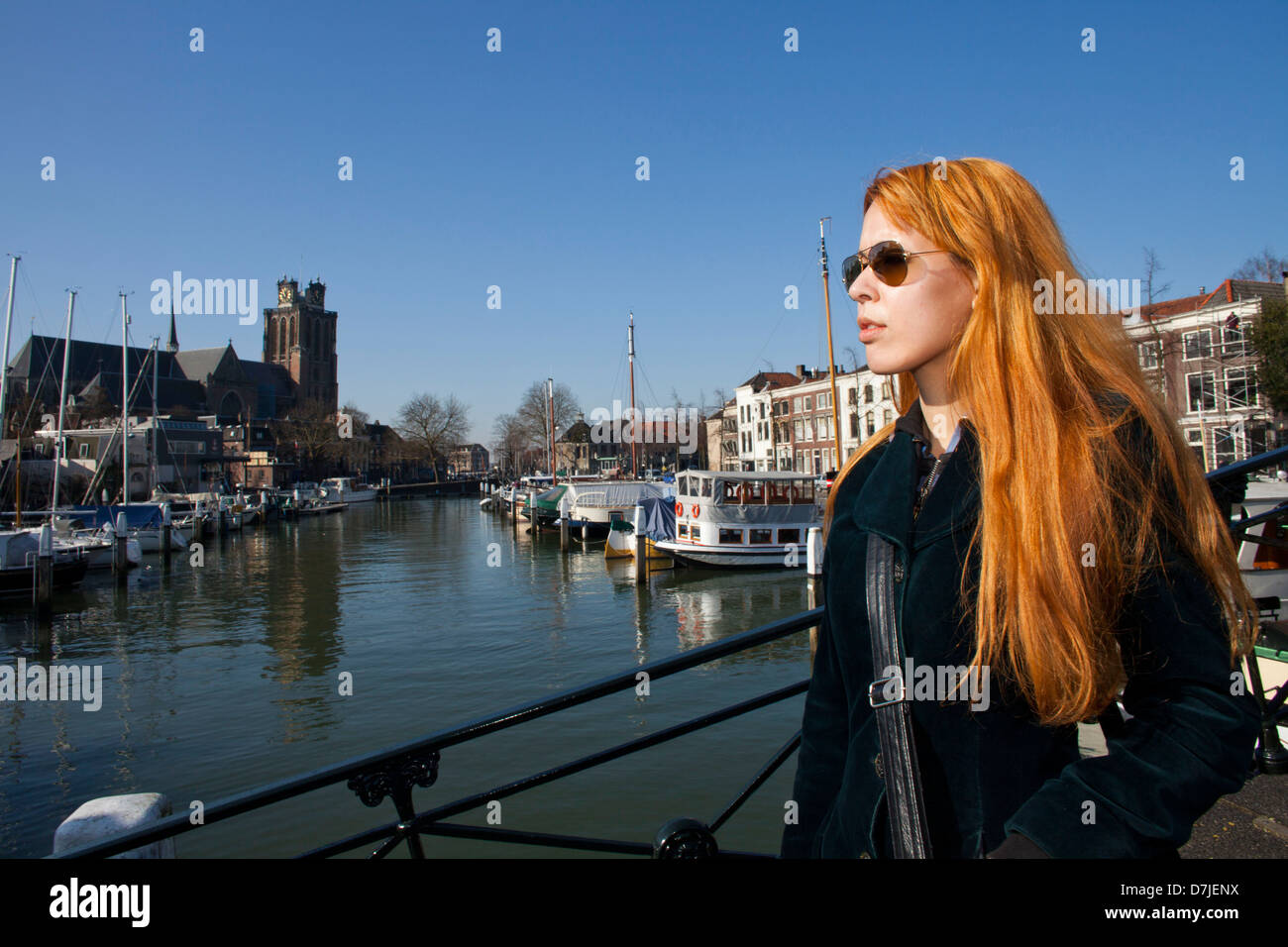 redhair in Netherlands Stock Photo
