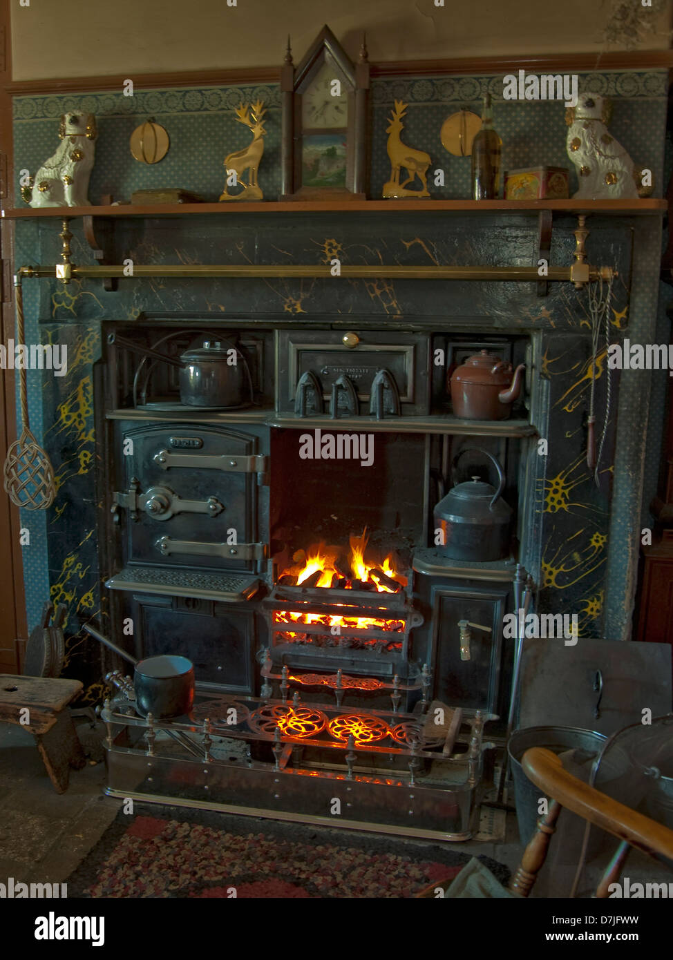 Old Open Fire Stock Photos Old Open Fire Stock Images Alamy