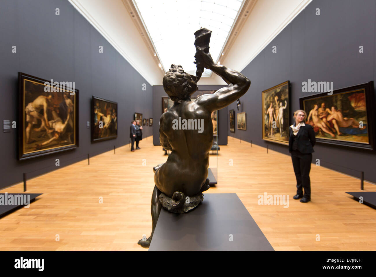 Triton: at the opening of the rijksmuseum, after being closed for many years due to renovation Stock Photo