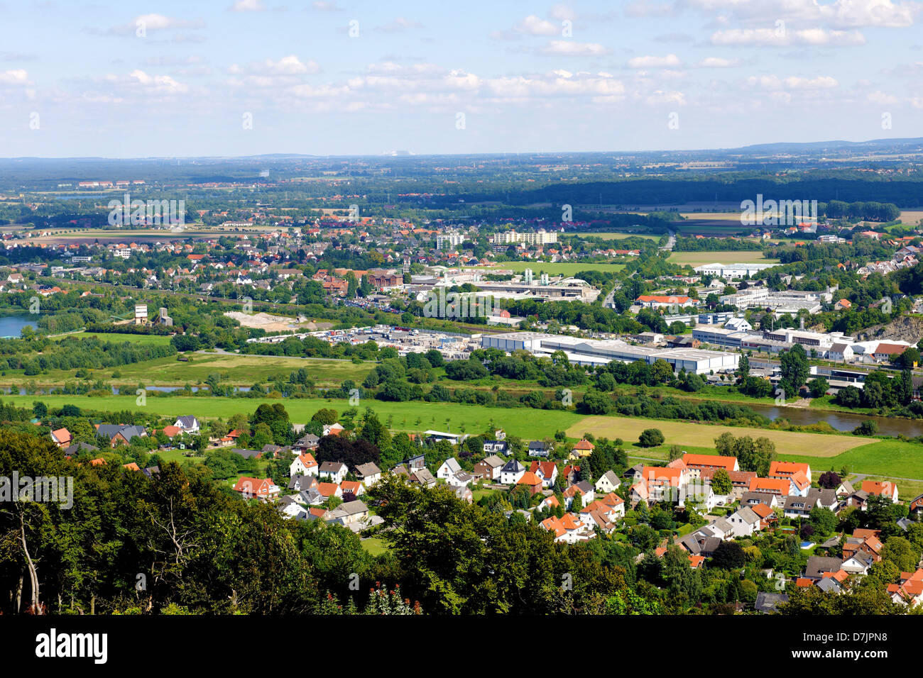 Porta Westfalica, North Rhine-Westphalia, Germany Stock Photo - Alamy