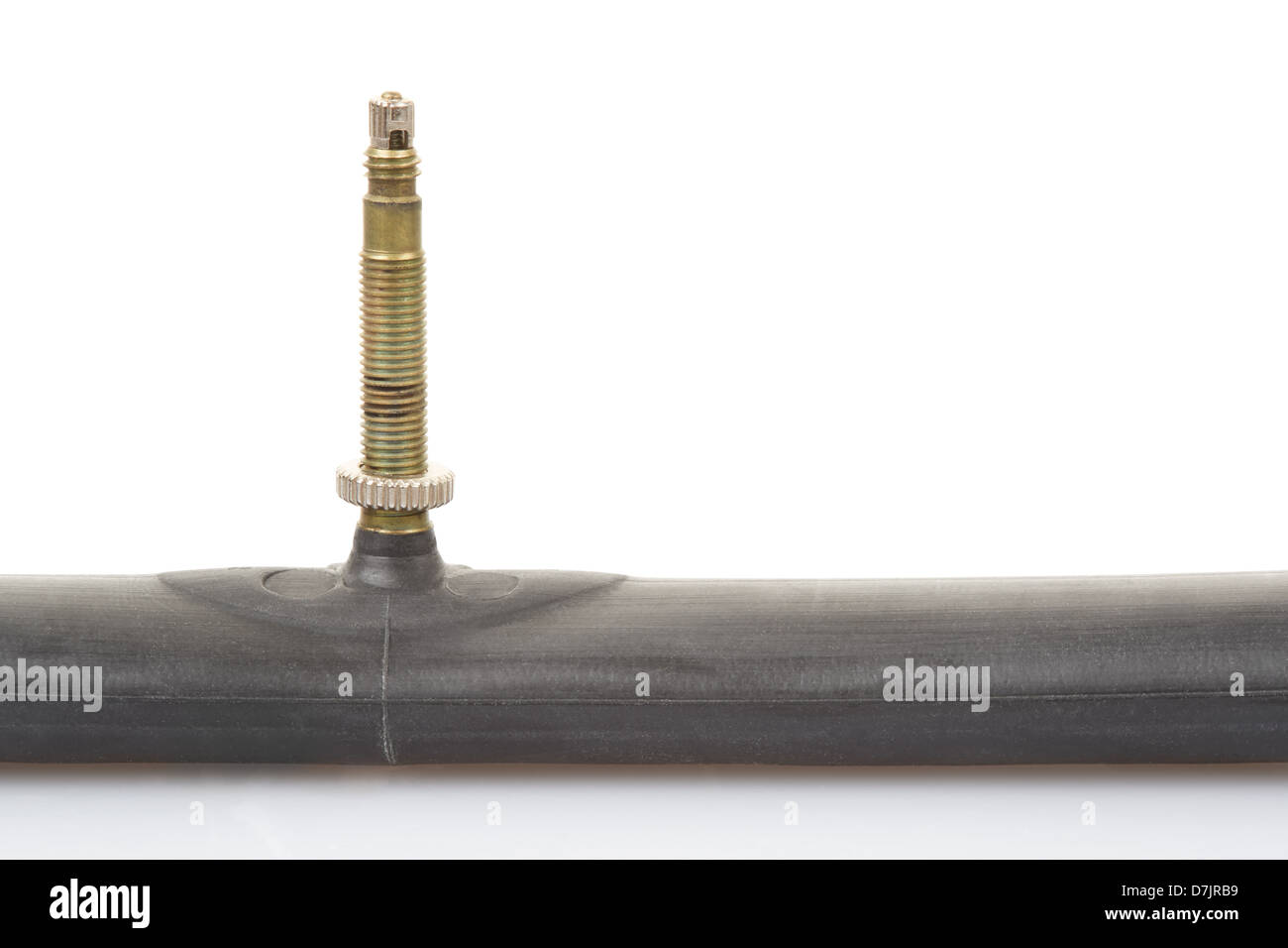 Inner tube with presta valve border Stock Photo Alamy