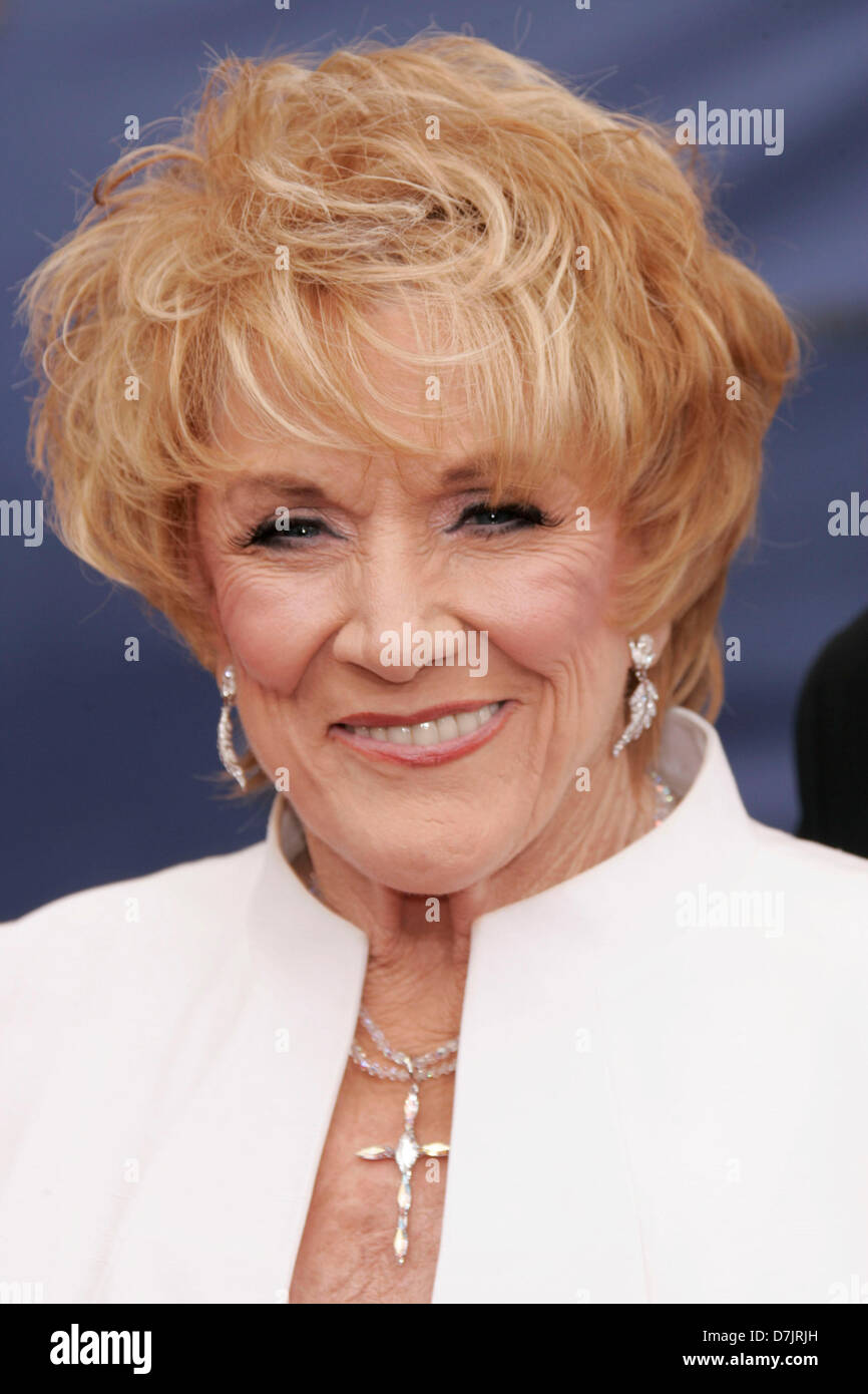 May 08, 2013 - FILE - JEANNE COOPER, the enduring soap opera star who played grande dame Katherine Chancellor for nearly four decades on 'The Young and the Restless' has died. She was 84. Cooper died Wednesday morning of an undisclosed illness in her sleep, her son the actor C. Bernsen announced publicly. PICTURED: Apr 28, 2006; Hollywood, CA, USA; Jeanne Cooper at the 2006 Daytime Emmy Awards held at the Kodak Theatre (Credit Image: © Lisa O'Connor/ZUMAPRESS.com) Stock Photo