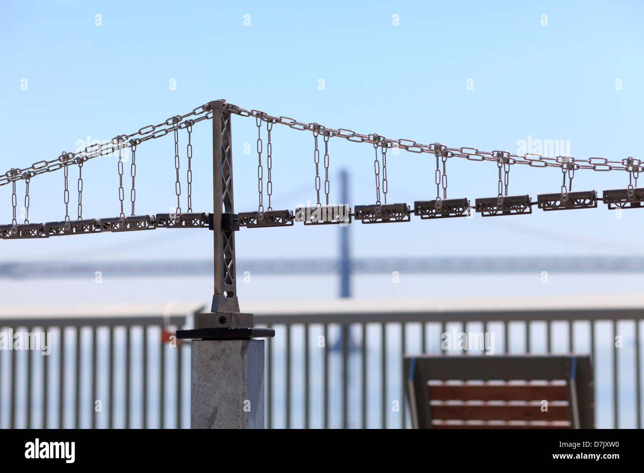 (New 2013 location)Exploratorium and Pier 15 Area Bay Bridge model with ...