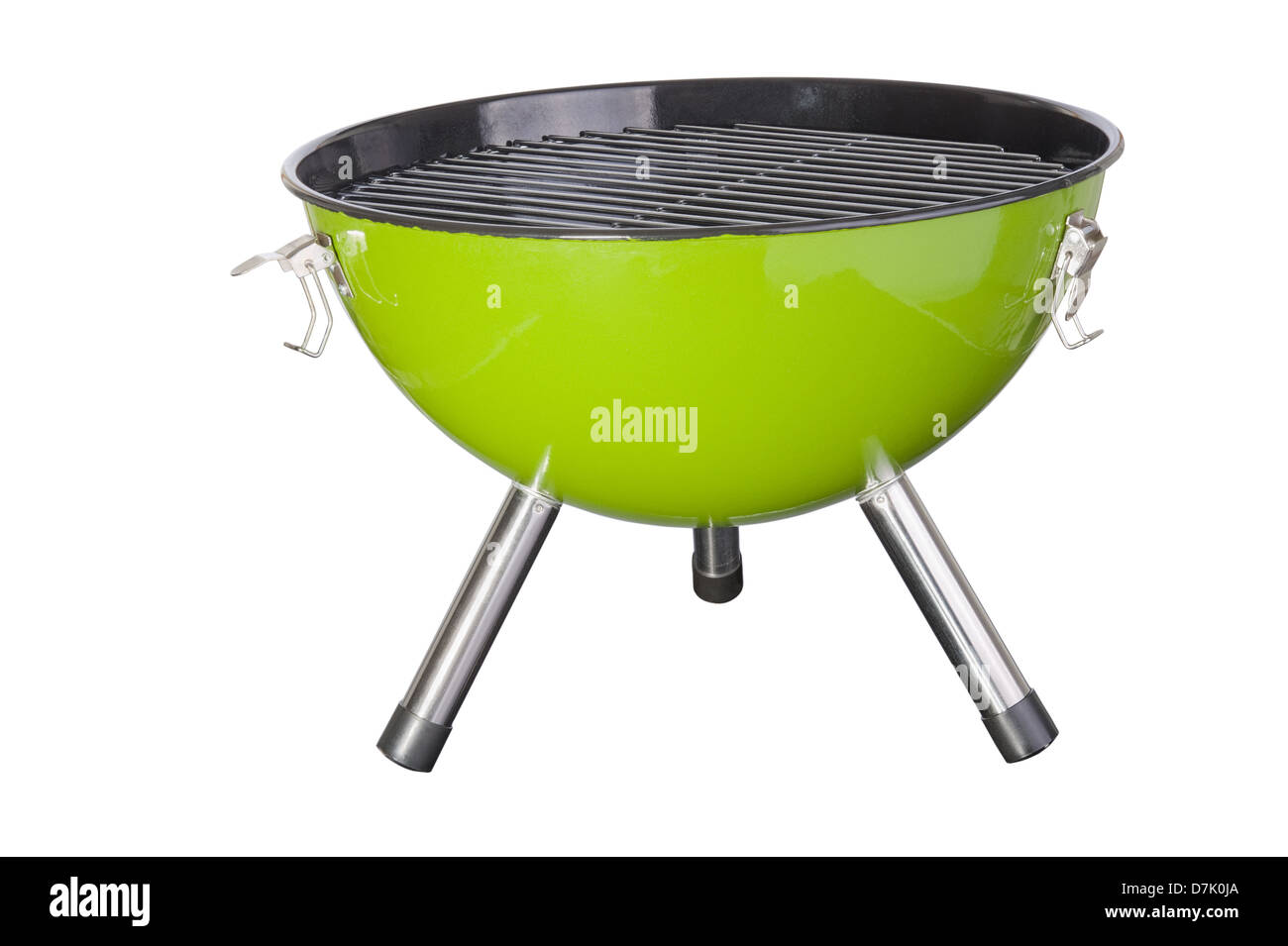 kettle barbecue grill isolated on white background Stock Photo Alamy