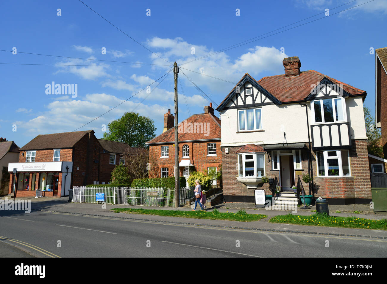 Chinnor High Street, Chinnor, Oxfordshire, England, United Kingdom Stock Photo ...