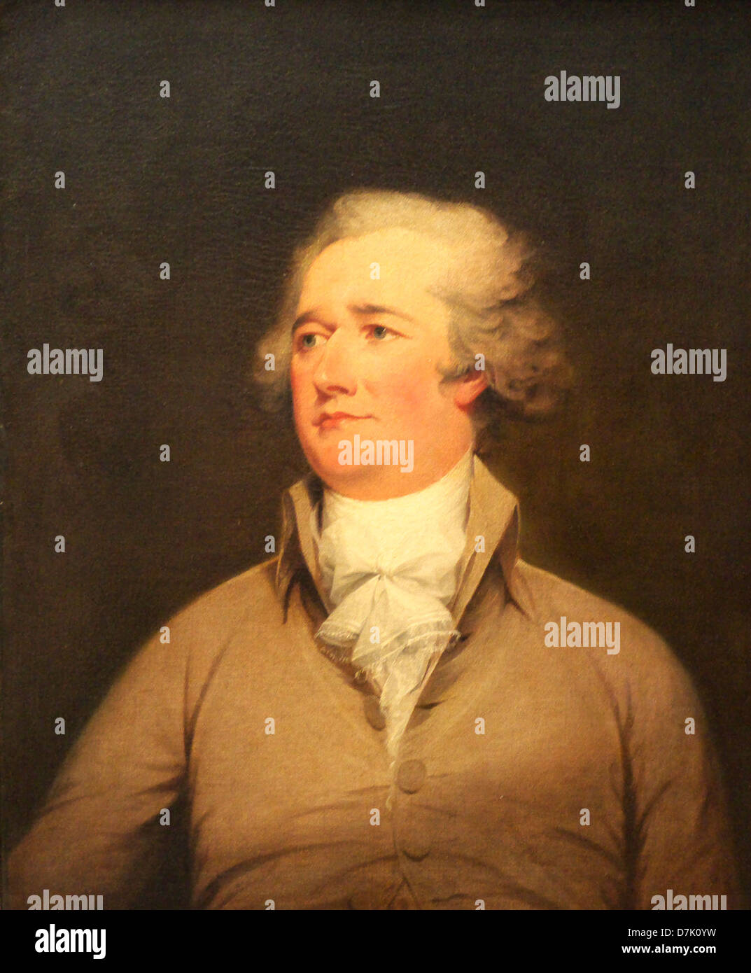 Alexander Hamilton by John Trumbull Stock Photo