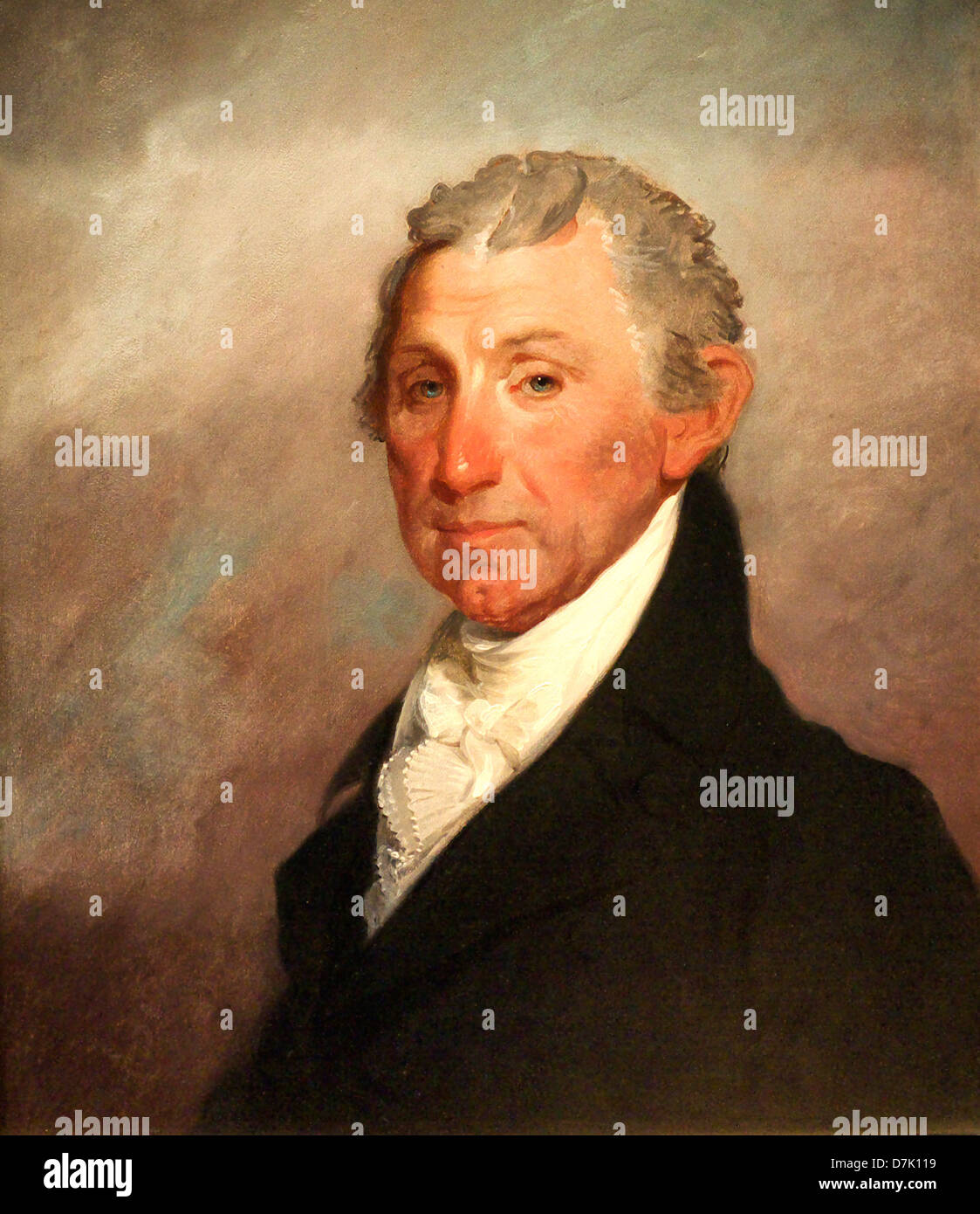 James Monroe by Gilbert Stuart Stock Photo Alamy