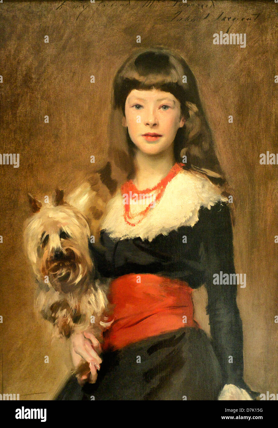Miss Beatrice Townsend by John Singer Sargent Stock Photo